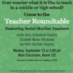 Teacher Roundtable